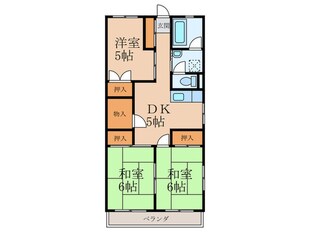 杏林ビルの物件間取画像